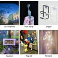 thumbnail image 6 of 18mm/0.7" Furniture Desk Glass Transparent Anti-Collision Suction Cups Sucker Hanger Pads for Glass Plastic Without Hooks, Pack of 10, 6 of 8