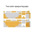 thumbnail image 2 of 104Pcs Keyboard Keycaps Ergonomic Design Bright Color Fade-Resistant Decorative PBT Mechanical Keyboards Replacement Keycaps Office Supplies - L, 2 of 5