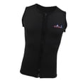 thumbnail image 1 of Eigraketly Mens 2mm Black Neoprene Wetsuit Vest Top Front Zipper for Diving Surfing S Deportes acuáticos, 1 of 1