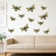thumbnail image 5 of Decoración de Ducha de Boda Abejas Pegatinas de Pared Doble Capa 12Pcs para Fiesta Cumpleaños Decoraciones de Ducha Decoración de Boda Regalo de Bricolaje, 5 of 6