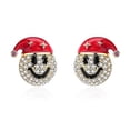 thumbnail image 4 of Colección de pendientes navideños Muñeco de nieve Copo de nieve Cabeza de ciervo Calcetines navideños Pendientes con muletas Regalo de Navidad de Año Nuevo, 4 of 6