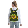 thumbnail image 5 of Yiaed Sunflower Print Lightweight Backpack Travel Backpacks Hiking Daypack for Women Men, 5 of 5