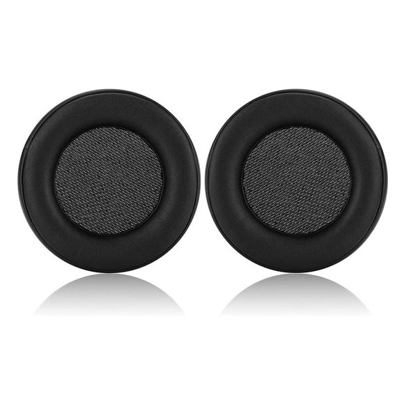 Replacement Ear Pads Cushion Cover with Protein Leather for Virtuoso RGB Wireless SE Gaming Headset ONLY Black