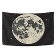 thumbnail image 6 of Yayeee Tapestry Wall Hanging for Bedroom 60" x 51" Living Room Home Wall Art Decor, Beige Moon, 6 of 7