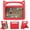 FF-Red, variant on Tablet 7 2019 Case for Kids, Light Weight Shock Proof Convertible Handle Stand EVA Protective Kids Case for 7 inch Display Tablet