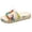 Beige, variant on ibiyuan Slippers Women Black Slides for Women Casual Beach Shoes for Men Non Open Toe Dressy Sandals Women Rubber Sole