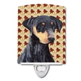 thumbnail image 1 of Carolines Treasures SC9217CNL Doberman Fall Leaves Portrait Ceramic Night Light, 1 of 2
