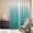 Teal Green, variant on Red Green Ombre Kitchen Curtains Window Panels, Modern Art Gradient Orange Insulated Window Treatment Curtain, Grommet Curtains for Bedroom/Living Room/Bathroom, 2 Piece 42"Wx84"L