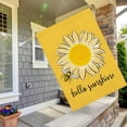 thumbnail image 3 of Hello Sunshine House Flag Summer Sunflower Bee Yard Flags 28 x 40 inch Double Sided Spring Summer Decor Seasonal Outdoor Decoration (HF-N), 3 of 6