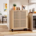 thumbnail image 5 of Tribesigns 6-Tier Bathroom Floor Cabinet with 2 Shutter Doors, Wooden Bathroom Storage Cabinet, Large Sideboard Cabient for Bathroom/Living Room, 5 of 7