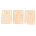 thumbnail image 1 of Electric Guitar Neck Shim Maple Wood Neck Shim Plate Spacer Instrument Replacement Accessory  For Guitar And Bass Repair, 1 of 8
