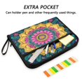 thumbnail image 2 of Accordion File Organizer with Zip Closure 13 Pockets Expanding File Folder Letter A4 Paper Document Organizer for Home Office Colorful Pattern Background Design, 2 of 7