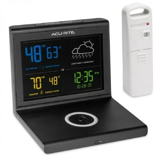 AcuRite Digital Weather Station with Wireless Outdoor Sensor, 00510SBL