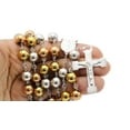 thumbnail image 5 of BEBERLINI Traditional Rosary Necklace Five Decade Stainless Steel Catholic Prayer Beads 10mm, 5 of 5