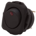 thumbnail image 2 of Switch Gardner Bender GSW-50 Rocker 16A 125V negro, paquete de 1, 2 of 2