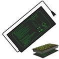 thumbnail image 3 of WMGHA ‌Seedling Heat Mat 20"x20" Waterproof Hydroponic Heating Pad for Greenhouse Germination - Adjustable Temperature Seed Starting Mat with Thermostat for Indoor Gardening & Plant Propagation‌, 3 of 9