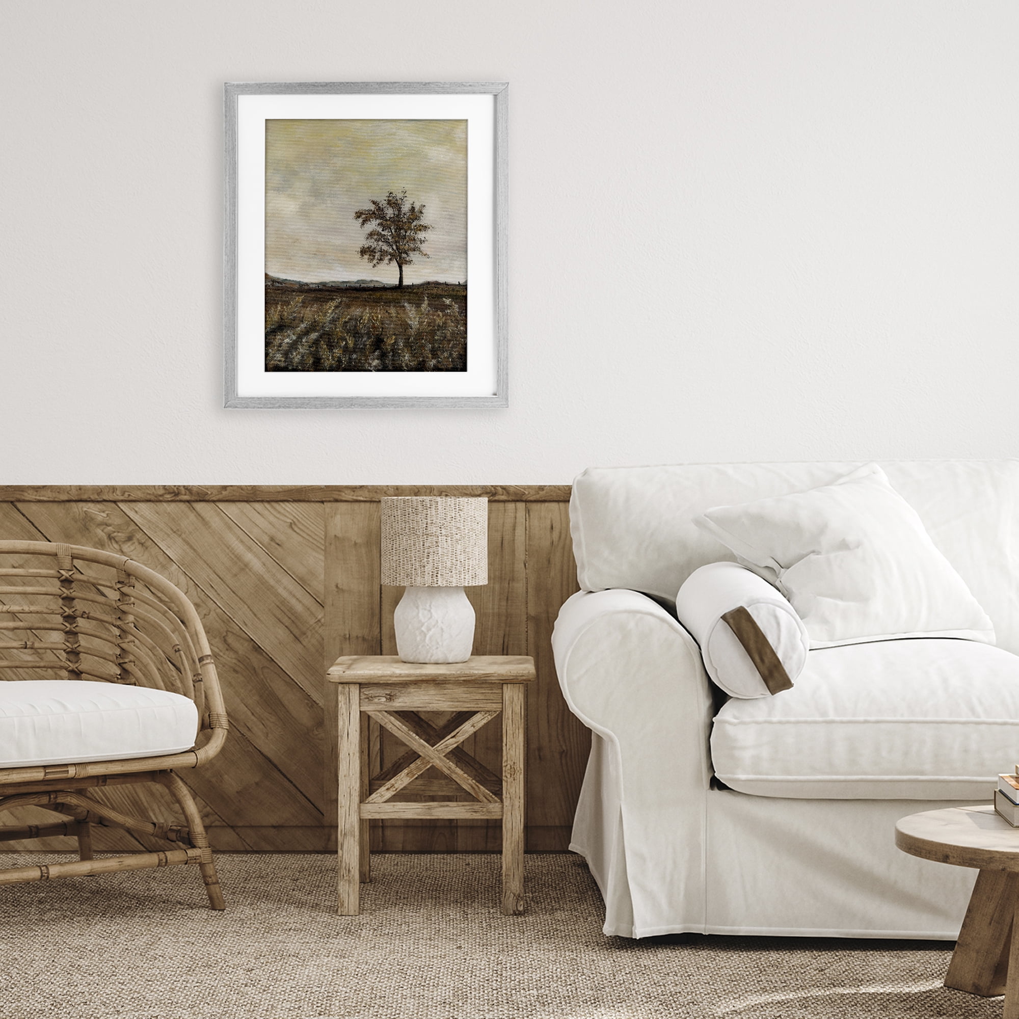 Stupell Industries Yesterdays Gone By Gray Framed Print Under Glass, design by Soulspeak & Sawdust