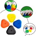 thumbnail image 4 of KAIYANG 4 piezas de soportes para naipes, juego triangular, soporte para naipes con manos libres, color aleatorio, 4 of 4