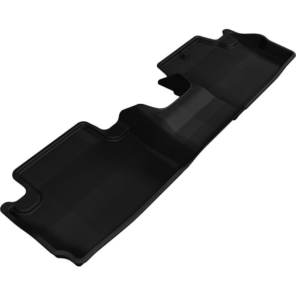 3D MAXpider Custom Fit Kagu Floor Mat (Black) Compatible with Honda Accord Coupe 2013-2017 - Second Row