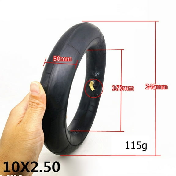 10 Inch Electric Scooter Tire Inner Tube 10X2.50 Thickened Rubber Tyres