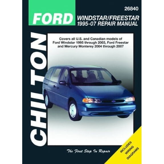 Ford Windstar & Freestar Chilton Manual (1995-2007)
