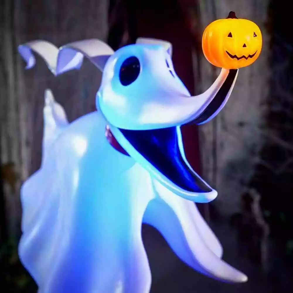 4.5 ft. LED Zero Floating from Tim Burton's The Nightmare Before Christmas