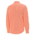 thumbnail image 3 of Men's Antigua Orange San Francisco Giants Porter Woven Long Sleeve Button-Down Shirt, 3 of 3