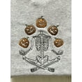 thumbnail image 2 of Halloween Meditation Skeleton Embroidered Sweatshirt, 2 of 3