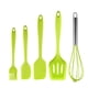 thumbnail image 1 of Juego de espátula de silicona de 5 uds, utensilios de cocina de silicona antiadherentes resistentes al calor, juego de utensilios de cocina duraderos, 1 of 5