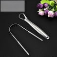 thumbnail image 3 of Stainless Steel Tongue Scraper Double-sided Tongue Coating Cleaner, 3 of 5