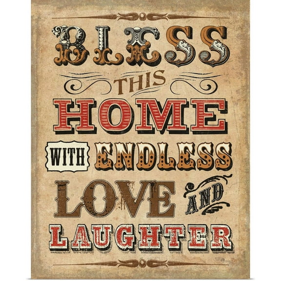 Great BIG Canvas | "Blessed I" Art Print - 16x20