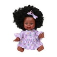 thumbnail image 3 of KOYPTL 12 In-Simulation Black Reborn Doll for Baby Toddlers 6-12-18 Months,Cute Bedtime Doll for Soothing Accompanying,Soft Curly Hair Rubber Doll Gifts for Boys Girls Pretend Play Christmas Birthday, 3 of 6