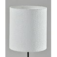 thumbnail image 6 of Adesso Brielle 22" 1-Light Black Table Lamp with White Boucle Fabric Drum Shade, 6 of 6