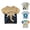 Khaki, variant on Boys Cartoon Graphic T-Shirt Cute Character Print Crewneck Short Sleeve Fashion Summer Play Tee Top Clothes 1-7Y