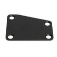 thumbnail image 4 of Electric Guitar Neckplate, Standard Design Easy Installation Bass Neck Plate Metal  For Replacement Black, 4 of 8