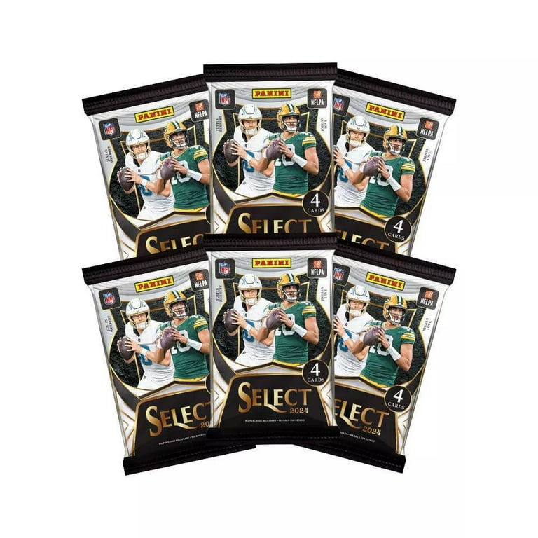 Panini Select 2024 Football Trading Card Blaster Box, Green