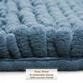 thumbnail image 3 of Clara Clark Bath Rug Chenille Bath Mat, Super Soft Absorbent Bathroom Rug Seat Cover, Medium, Contour, Heaven, 3 of 9