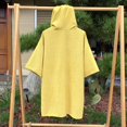 thumbnail image 3 of WXFAZCVU Girls Cover Up Swimming Beach Fashion Full Zip Hooded Capes Bathrobes Going Out Size 7-14 Years, 3 of 4