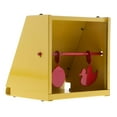 thumbnail image 1 of jinwen Shooting Resetting Target Heavy Duty Steel Training Practice Yellow Yellow and Red, 1 of 9