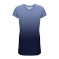 thumbnail image 5 of Bovxnpu Summer Dresses for Women, Short Sleeve T Shirt Dress Casual Mini Dresses, Women V-Neck Pockets Button Dress Short Sleeve Dress, 5 of 6