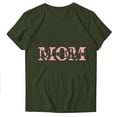 thumbnail image 1 of Blusas de Manga Corta para las Mujeres Divertido Impreso Cuello Redondo Tee, Vintage Humor Gráfico Blusas de Primavera para las Mujeres, 1 of 3