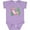Lavender, variant on Inktastic Axolotl Unicorn with Rainbow Tail, Bubbles and Seaweed. Boys or Girls Baby Bodysuit