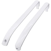Beaquicy Refrigerator Door Handle Set for GE Freezer WR12X22148 White