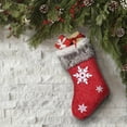 thumbnail image 6 of WEGFTDUOP Christmas Socks Decorative Socks Gift Socks Gift Bags Socks Children's Candy Bags Christmas Tree Pendant Red Wool Socks Holiday Products, 6 of 8
