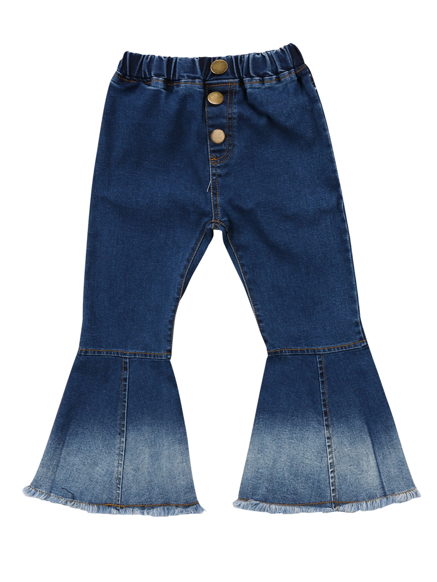elastic jeans for girls