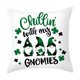 thumbnail image 1 of funda de almohada a cuadros de búfalo St Patrick's Day Throw Pillowcase Buffalo Plaid Cushion Case Decor Style10 Magideal funda de almohada a cuadros de búfalo, 1 of 7