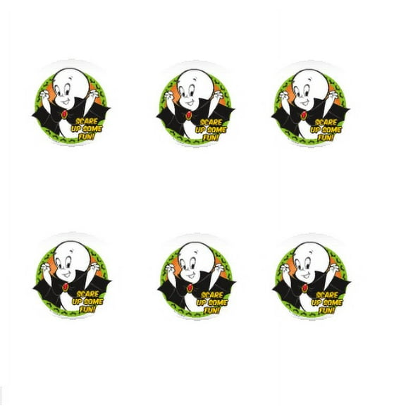 Casper Scare Up Some Fun! 12 - 2 inch Cupcake Edible Frosting Photos