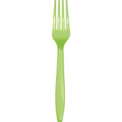 - Creative Converting Fresh Lime Green Plastic Forks, 24 ct