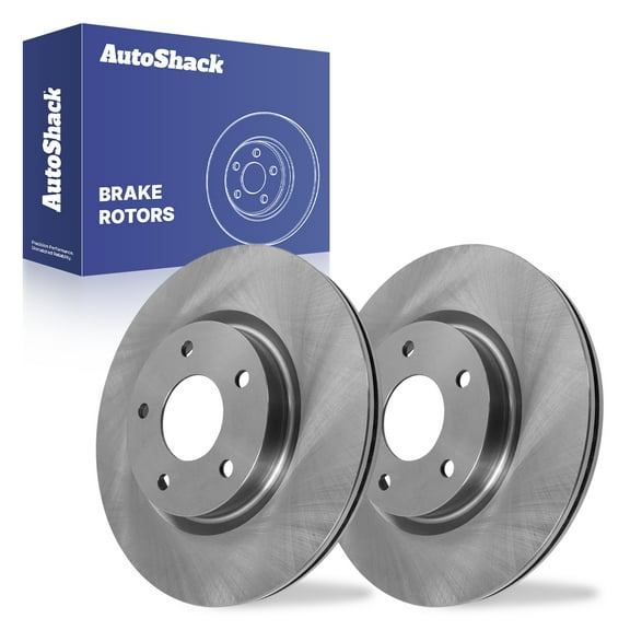 AutoShack Front Vented Brake Rotors 2-PC Set Replacement for 2007-2013 Nissan Altima 11.65" (295.9 mm)