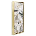 thumbnail image 2 of Stupell Industries Transitional Neutral Tone Spring Blooms Gold Floating Frame Canvas Art, 14 x 31, by Hannah Dawson, 2 of 7